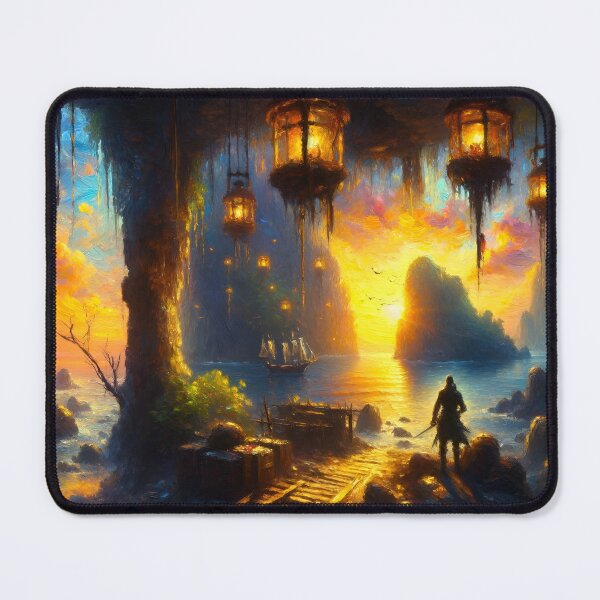 Item preview, Lanterns of the Hidden Cove designed and sold by RobertMartinArt.