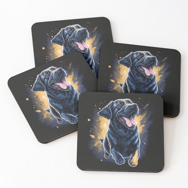 Item preview, Colorful Abstract Art Dog designed and sold by FTS-Studio.