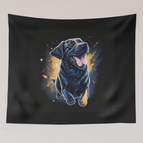 Item preview, Colorful Abstract Art Dog designed and sold by FTS-Studio.