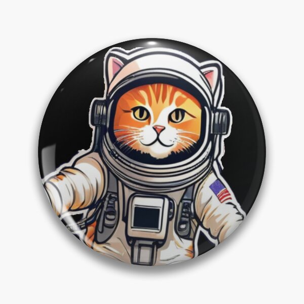 Item preview, Space Cat Floating designed and sold by UFOGraeme.
