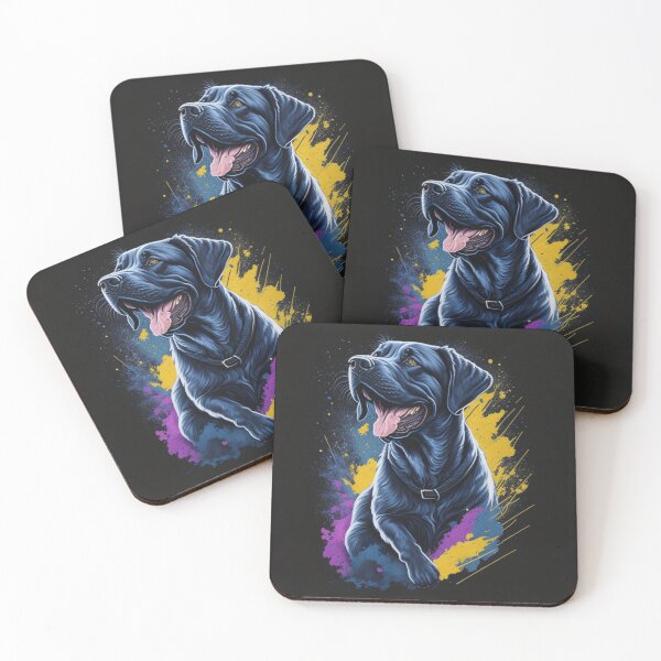 Item preview, Colorful Abstract Art Dog designed and sold by FTS-Studio.