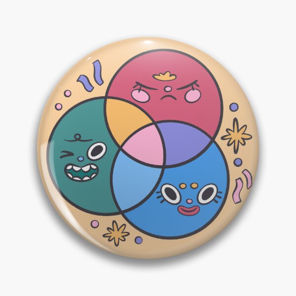 Item preview, Cute RGB color circles of smiley faces designed and sold by lizdejupiter.