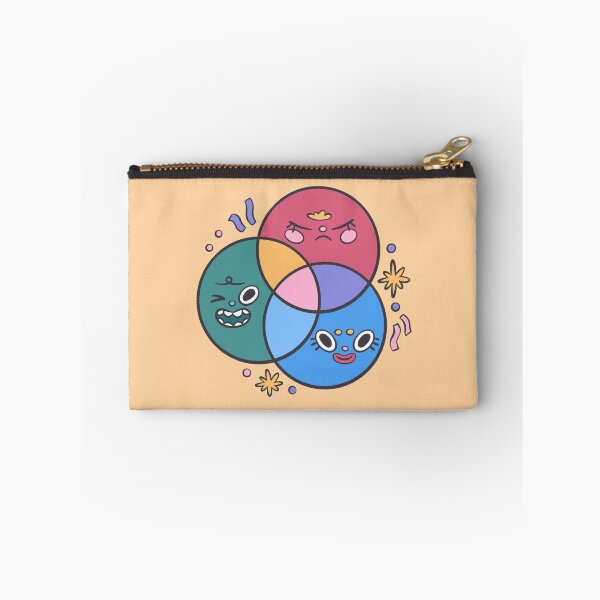 Item preview, Cute RGB color circles of smiley faces designed and sold by lizdejupiter.