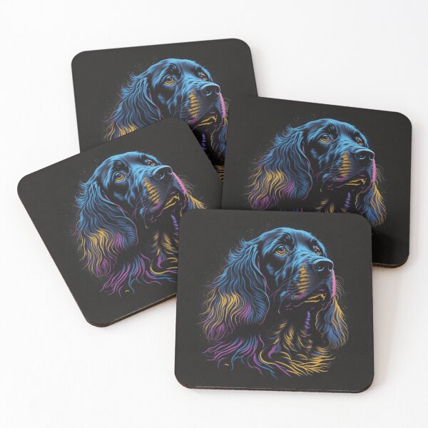 Item preview, Colorful Abstract Art Dog designed and sold by FTS-Studio.