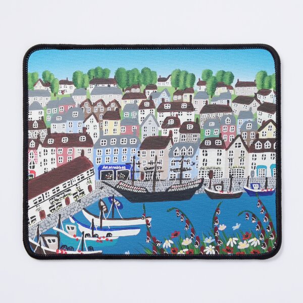 Item preview, Blue Skies in Brixham  designed and sold by ElisaTruemanArt.