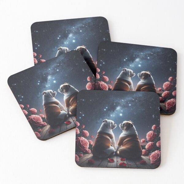 Item preview, Bulldogs Starry Sky designed and sold by westendkel.