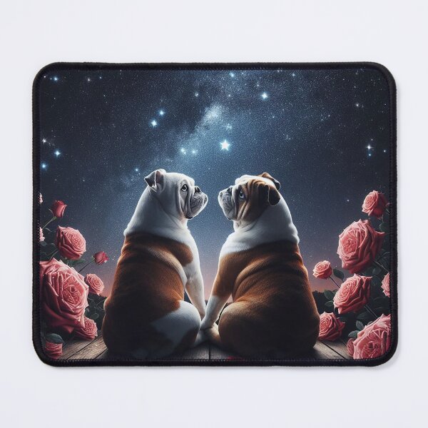 Item preview, Bulldogs Starry Sky designed and sold by westendkel.
