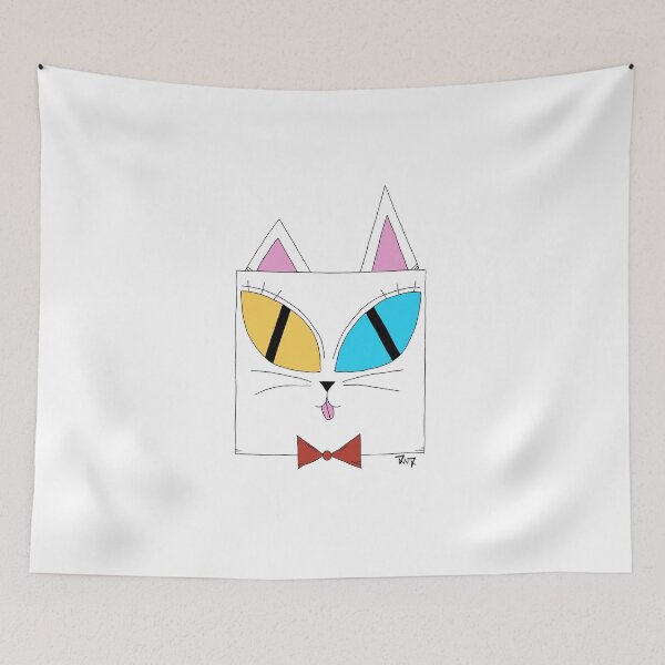 Item preview, Odd-eyed cat designed and sold by piktingki.