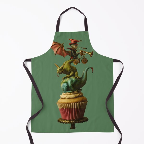 Item preview, Bizarre Crescendo: Cupcake Dragons & Trumpet Vamp designed and sold by AI-Only Creations.