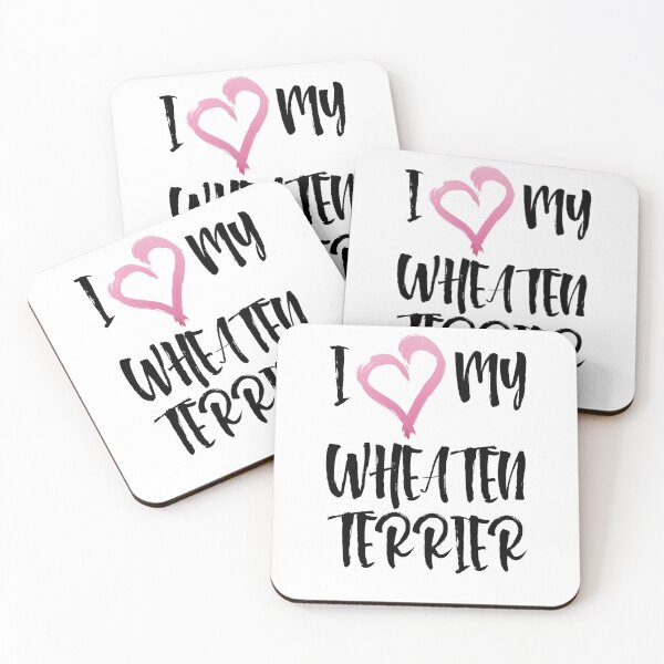 Item preview, I Heart My Wheaten Terrier! Especially for Wheaten Terrier Dog Lovers! designed and sold by rs-designs.