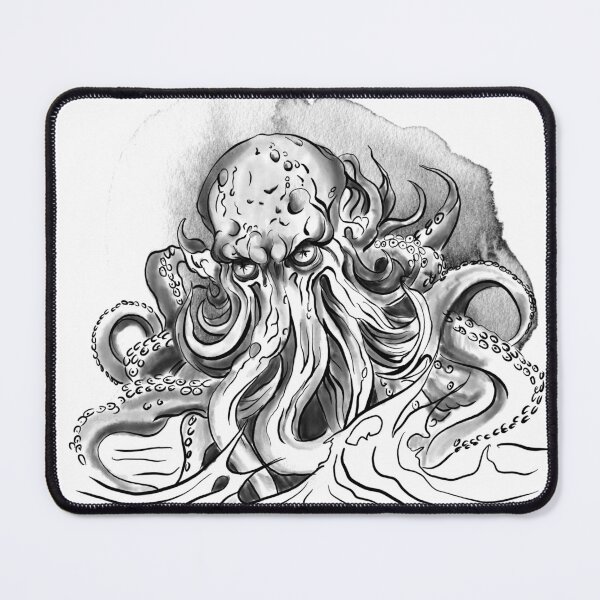 Item preview, Black and white graphics. Octopus designed and sold by Ekalininart.