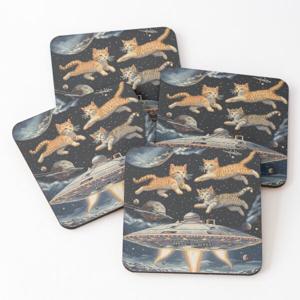 Item preview, space cats designed and sold by michiverso-mx.