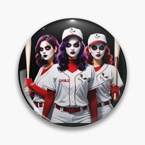 Item preview, Ghouls - Female Baseball Team designed and sold by FatCatStudios.