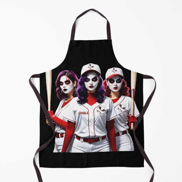 Item preview, Ghouls - Female Baseball Team designed and sold by FatCatStudios.