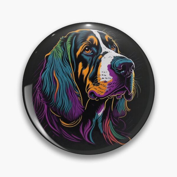 Item preview, Colorful Abstract Art Dog designed and sold by FTS-Studio.