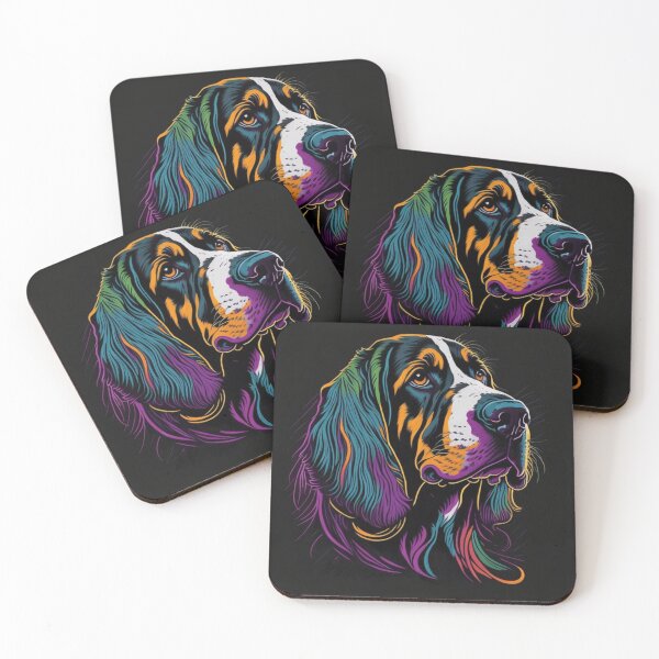Item preview, Colorful Abstract Art Dog designed and sold by FTS-Studio.