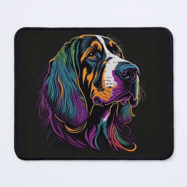 Item preview, Colorful Abstract Art Dog designed and sold by FTS-Studio.
