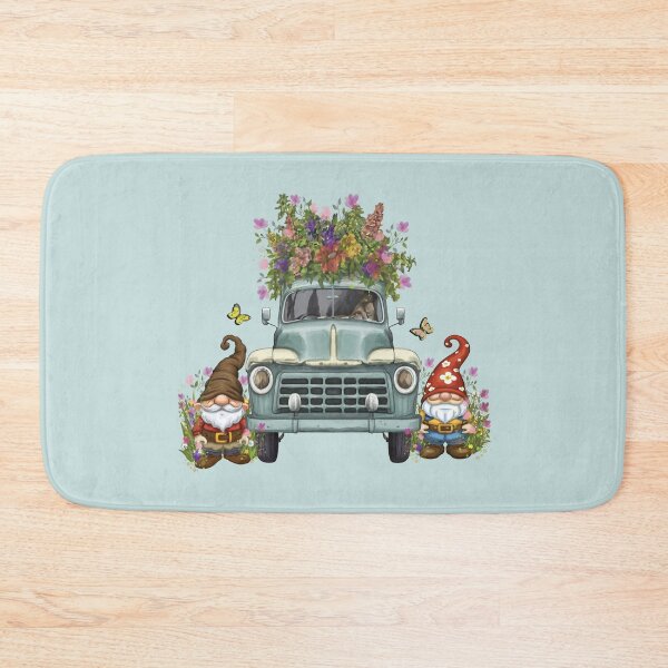 Item preview, Flower Market Truck & Garden Gnomes designed and sold by tamdevo1.