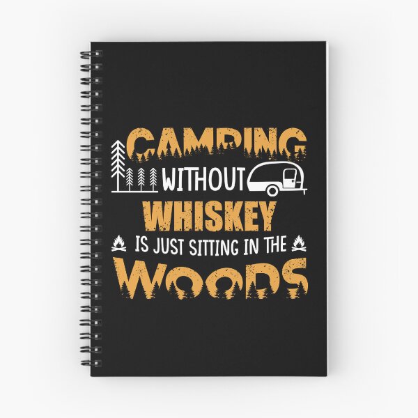Item preview, Funny camping jokes and whiskey sayings camper quotes designed and sold by Alexaltay.