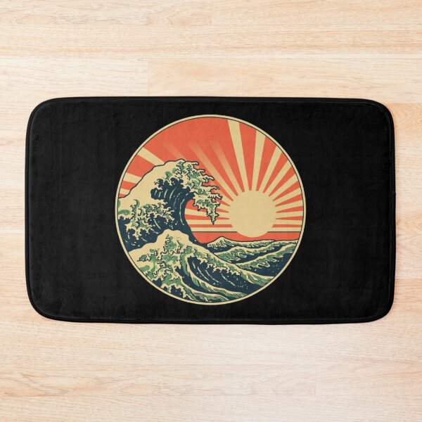 Item preview, Hokusai rolling wave Vintage Style designed and sold by EanayarDesigns.