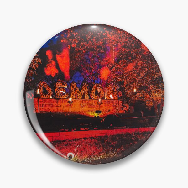 Item preview, Demon Rollercoaster Entrance Sign Photo designed and sold by RollingRC.
