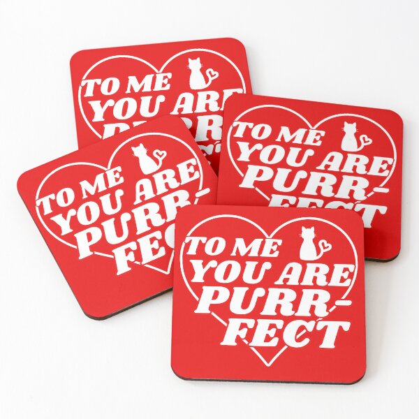Item preview, To Me You Are Purrfect  | A Meowy Valentine designed and sold by McThingummy.