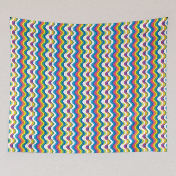 Item preview, Rainbow Gradient Bliss Pattern #6 designed and sold by Geniecreatives.