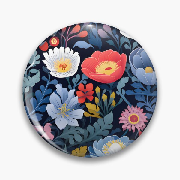 Item preview, Ghibli flower seamless pattern designed and sold by varinchai.