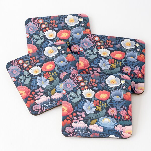 Item preview, Ghibli flower seamless pattern designed and sold by varinchai.