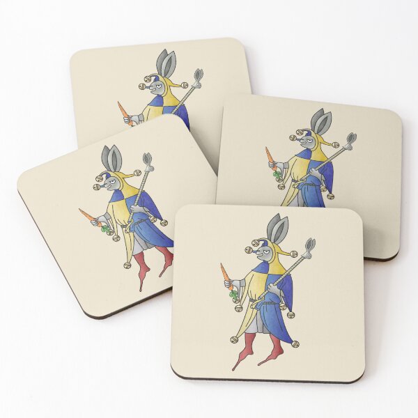 Item preview, The Jester Rabbit with the mischievous look designed and sold by MargiKnights.