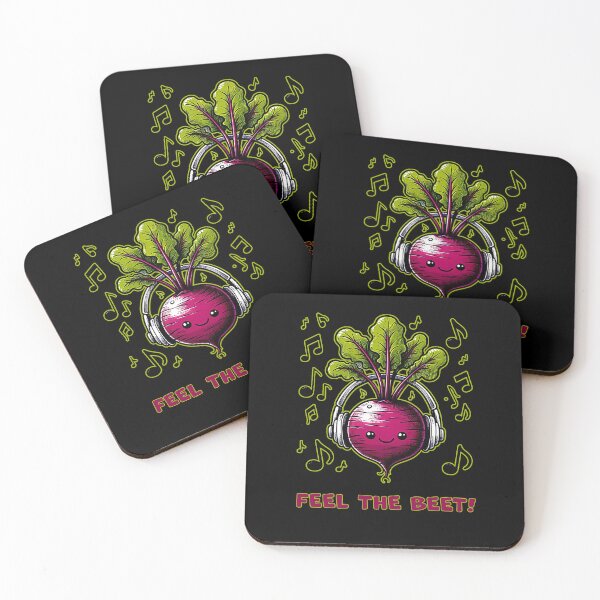 Item preview, Feel the Beet - Groovy Beet with Headphones designed and sold by Logic72.