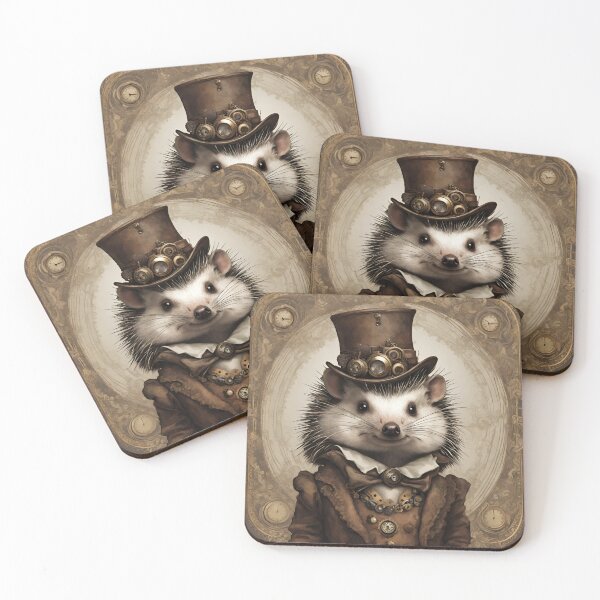 Item preview, Steampunk Hedgehog designed and sold by LittleGoblinPrs.