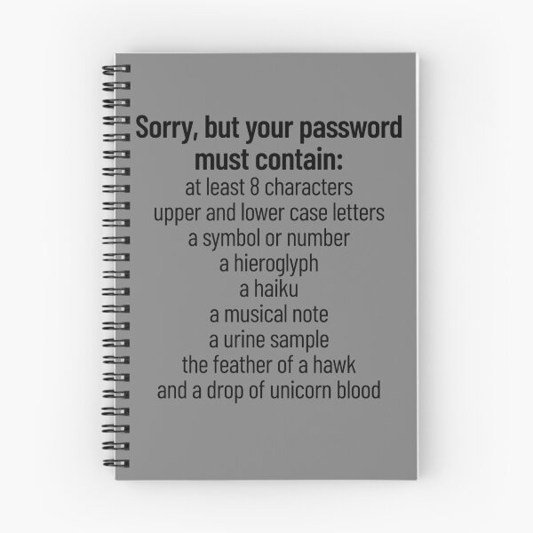 Item preview, Cyber Security Funny Password Requirements Cybersecurity Gear designed and sold by DynamicDesign.