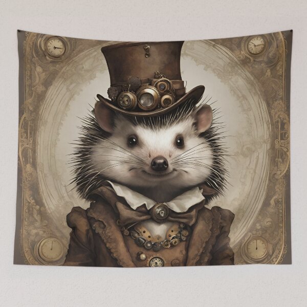 Artikelvorschau, Steampunk-Igel entworfen und verkauft von LittleGoblinPrs.