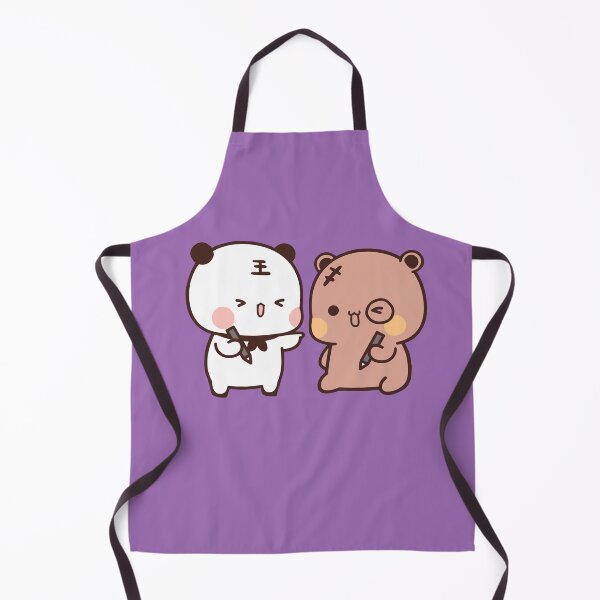 Item preview, DuDu Bear and BuBu Panda playing coloring themselves  designed and sold by Pandety.