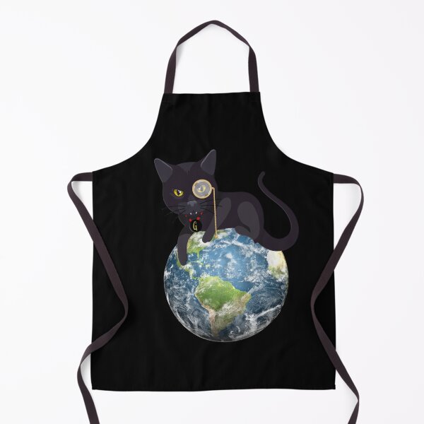 Artikelvorschau, Schwarze Katze, Herr der Welt, lustige Geschenke entworfen und verkauft von Paula-Ziolek.