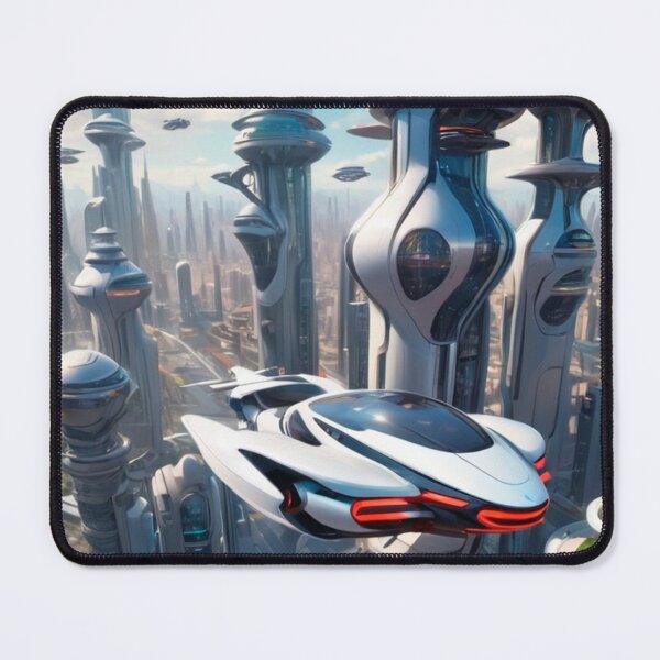Item preview, Sticker Futurist City 3 designed and sold by wvinic63.