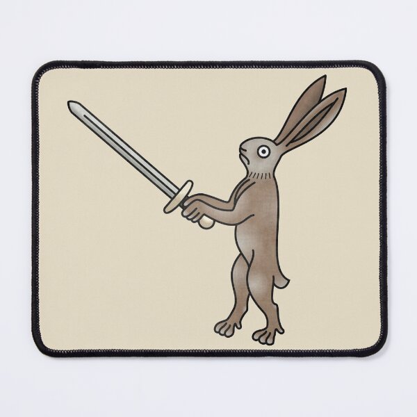 Item preview, The Swordmaster Rabbit designed and sold by MargiKnights.