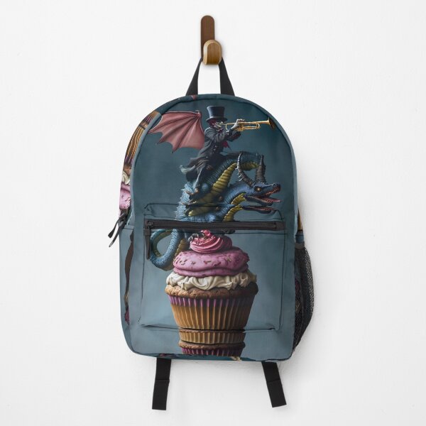 Item preview, Whimsy Heights: Cupcake Caprice with Dragon Duets designed and sold by AI-Only Creations.