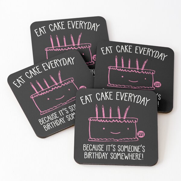 Item preview, EAT CAKE EVERYDAY designed and sold by TODD GOLDMAN.