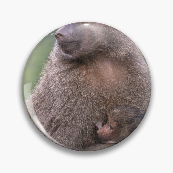 Item preview, Mom and Baby Baboon Tanzania Africa designed and sold by PhotoArt by Joan Carroll.