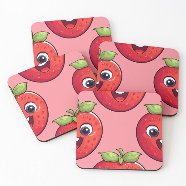 Item preview, Cute Kids Strawberry Pattern designed and sold by RockBeeDesigns.