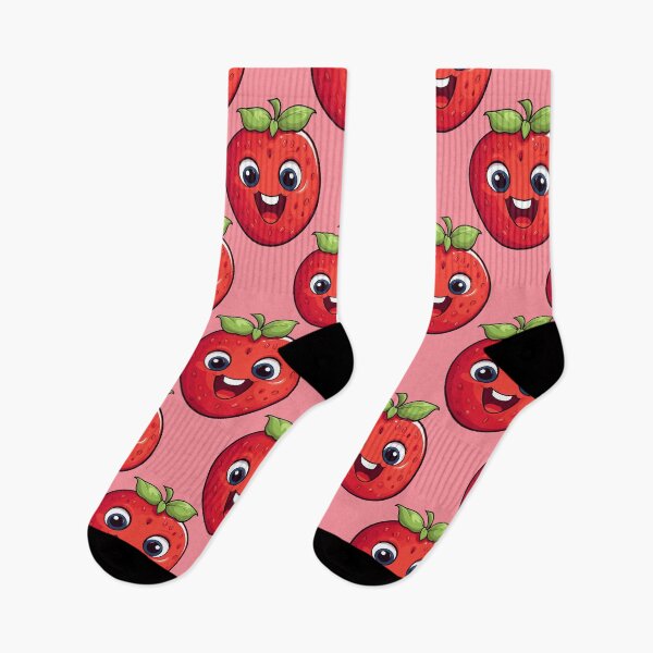 Item preview, Cute Kids Strawberry Pattern designed and sold by RockBeeDesigns.