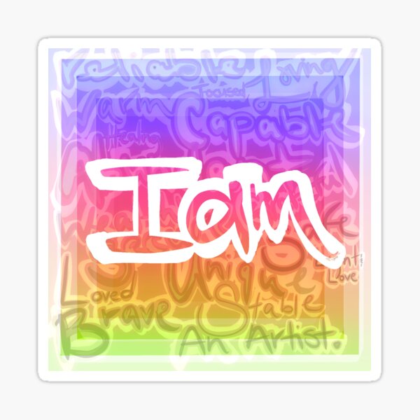 Item preview, Positive affirmations  designed and sold by Thruzenaseyes.