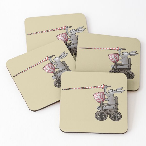 Item preview, The Jousting Rabbit on Wheels designed and sold by MargiKnights.