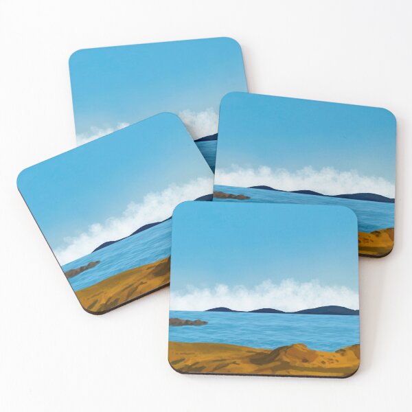 Item preview, Seaside Beach Scene designed and sold by CocoCat38.