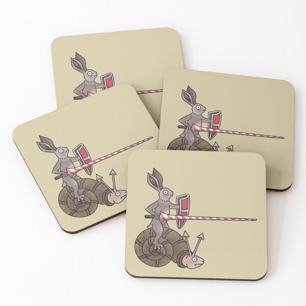 Item preview, The Skillful Jousting Rabbit designed and sold by MargiKnights.