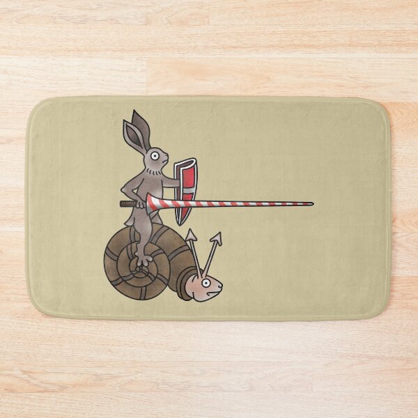 Item preview, The Skillful Jousting Rabbit designed and sold by MargiKnights.