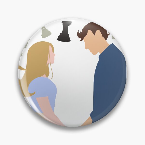 Item preview, Check and Mate - Ali Hazelwood Merch - Mallory and Nolan designed and sold by DeannaArt.