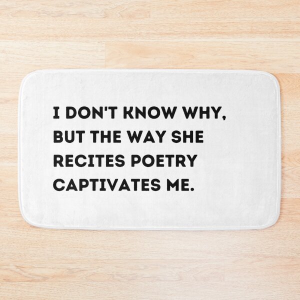 Item preview, Captivated by Poetry designed and sold by Designowner.